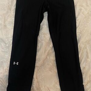 Under Armour Heat Gear Black Compression Leggings Women's Size Small